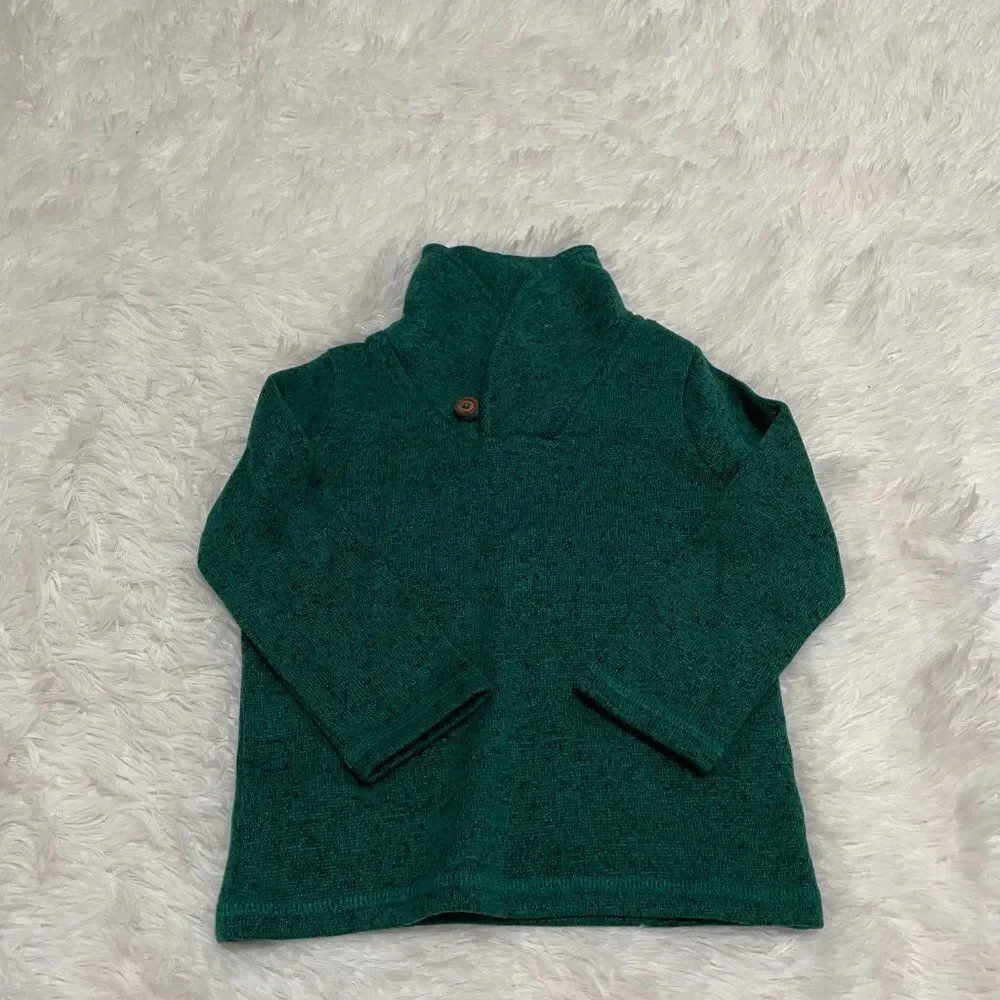 Baby Jumping Beans Dark Green Sweatshirt Size 18 Months